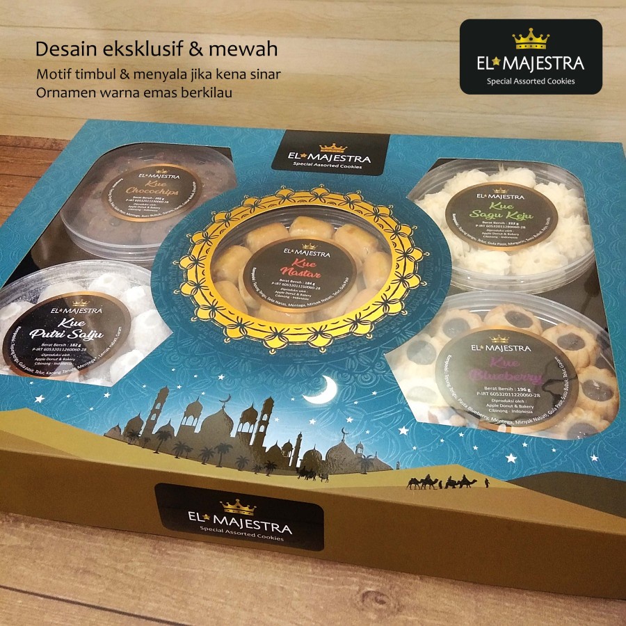 

Parcel Kue Premium Hampers EL MAJESTRA ISI 5