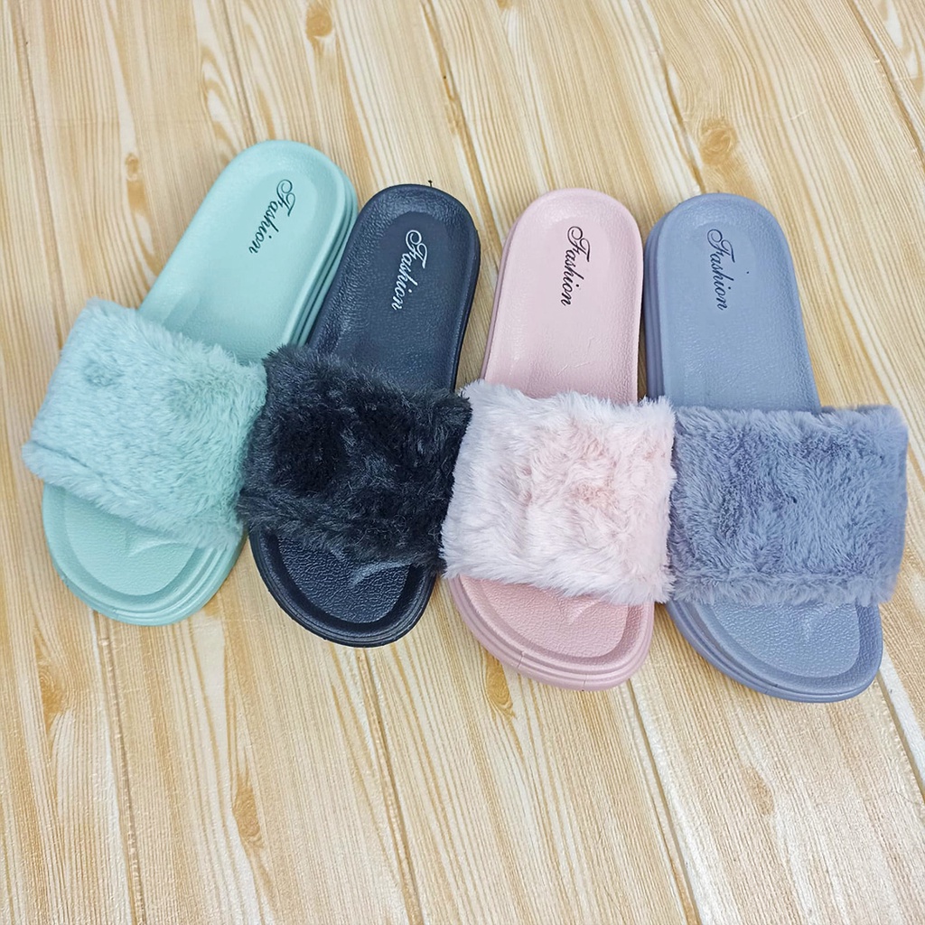 CYS COD Sandal Slip On Wanita Import Sandal Kasual Wanita Sandal Slop Cewek Sandal Jalan Wanita Sandal Anak Perempuan SPT-52