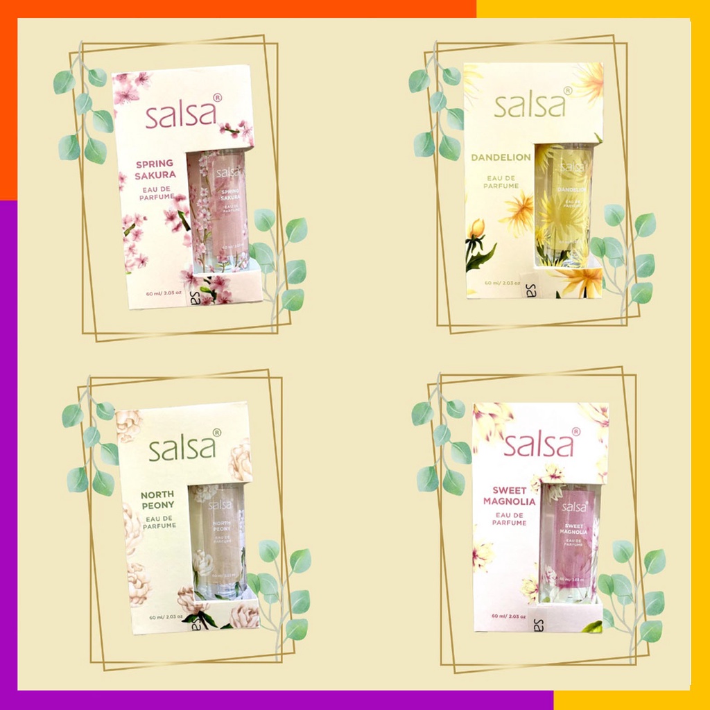 SALSA Eau De Parfume EDP North Peony | 60ml Parfum BPOM