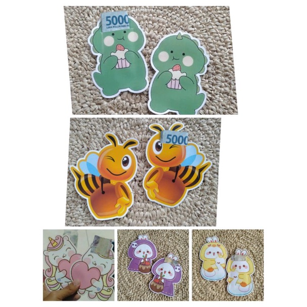 

Amplop karakter 3D ( paket usaha 20 pack 200 pcs)