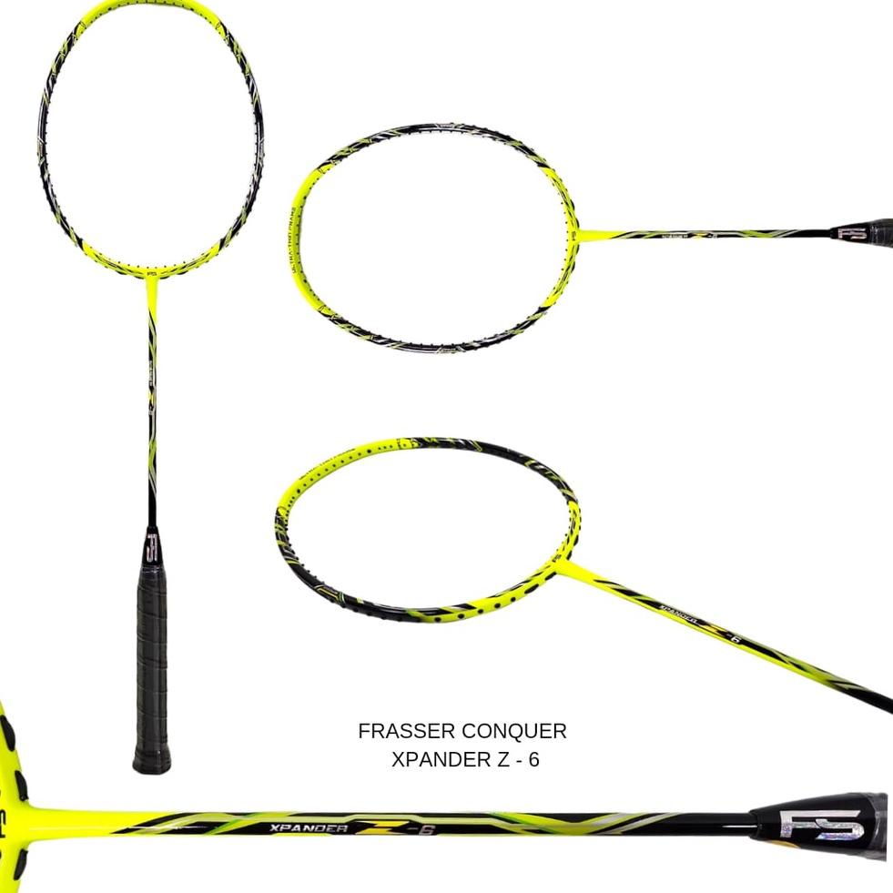 HARGA TERMURAAH Raket Bton Bulutangkis Frasser Conquer 30 lbs BPromo