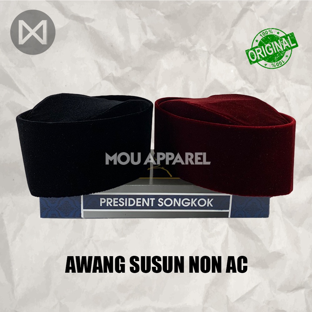 Songkok Hitam AWANG SUSUN Non AC Tinggi 8 9 Peci Sholat Bludru Ukuran Anak Laki Pria Dewasa Santri Pesantren Kopiah Haji Solat Pendek Full Beludru Polos Kopyah Shalat Motif Bordir Batik 7 10 Nama NU Kopeah Bulat Putih Merah Maroon Si Pitung Jawara Betawi