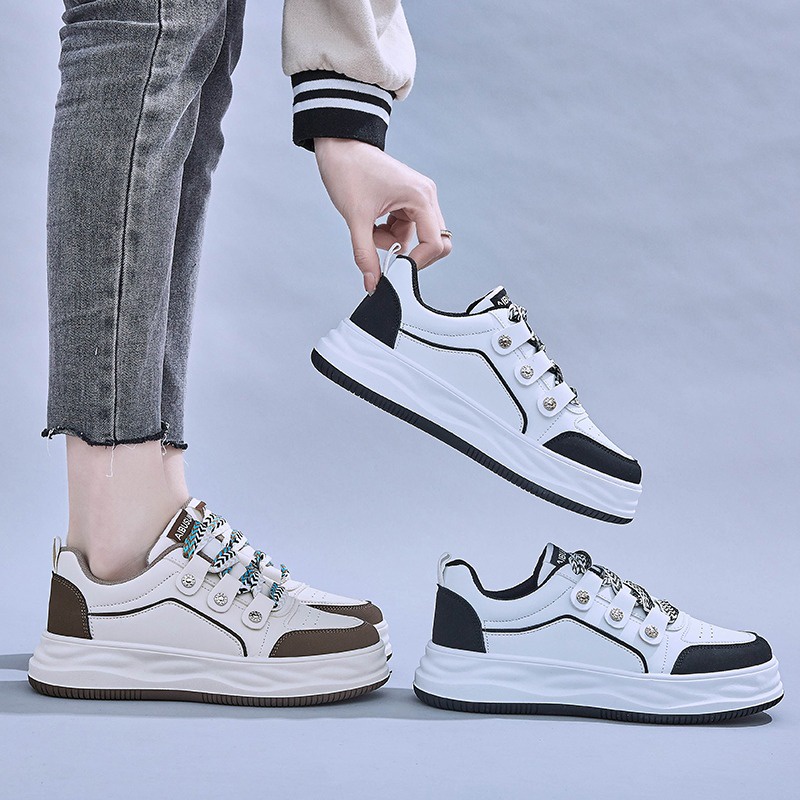 Sepatu Sneakers Wanita Import Fashion Kasual Terbaru Korea 1047