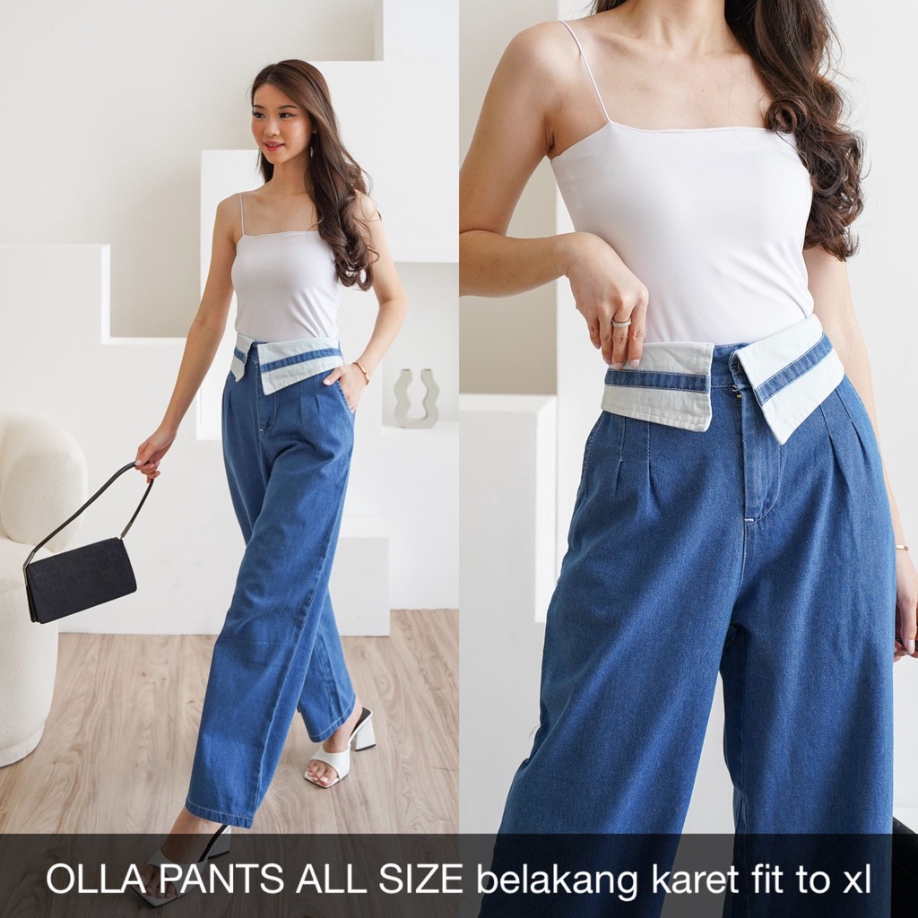 CELANA JEANS WANITA OLLA PANTS -SYS CLOTHIER