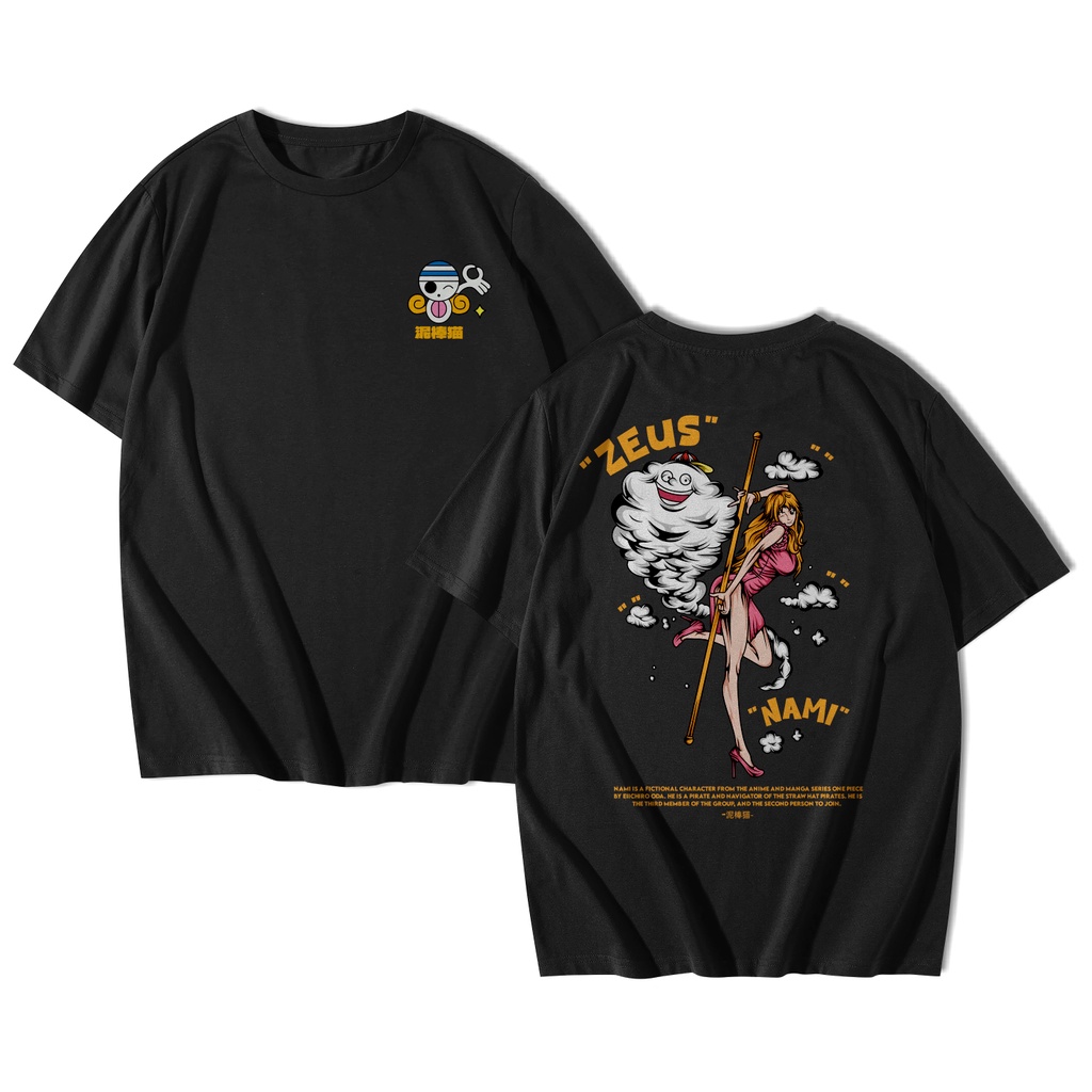 Kaos ANIME ONE PIECE NAMI AND ZEUS - MORNINGHATE