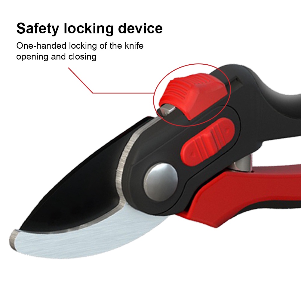 Gunting Dahan Gunting Pohon Peralatan Berkebun Gunting Pruning Dua Jenis Bukaan Bukaan lebar Potong Diameter Hingga 35MM