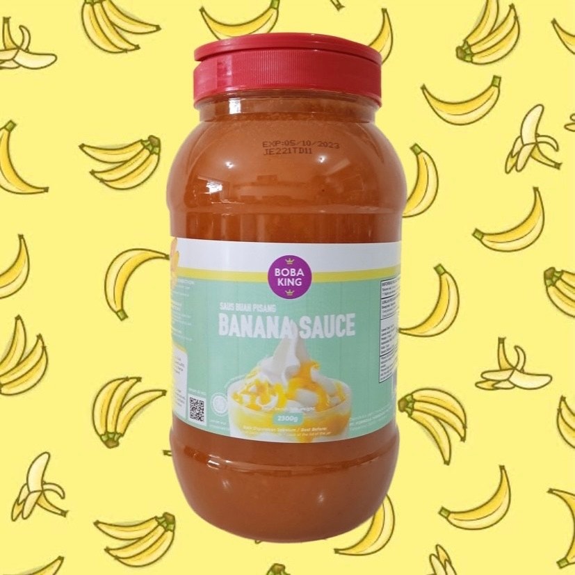 

Boba King Banana Jam Sauce Bobba King Saus Selai Rasa Buah Pisang Topping Minuman