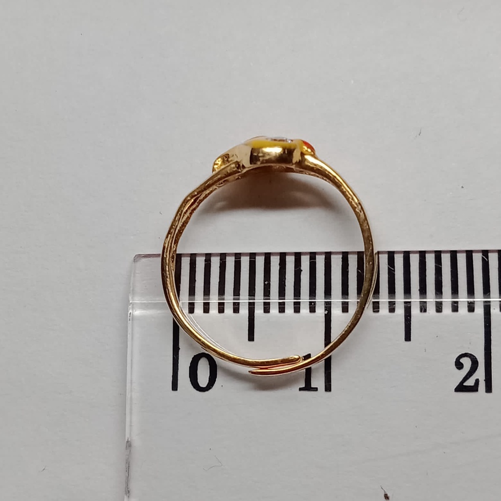 Cincin Anak Emas 17K - 0.9 Gr Kadar 750 - 4417