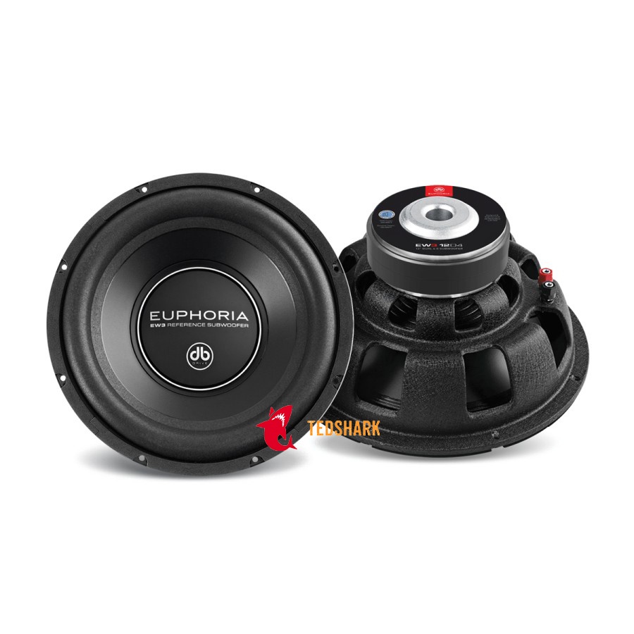 SUBWOOFER PASIF DB DRIVE EUPHORIA EW3-12D4 12" SUBWOOFER DUAL 4OHM 750W