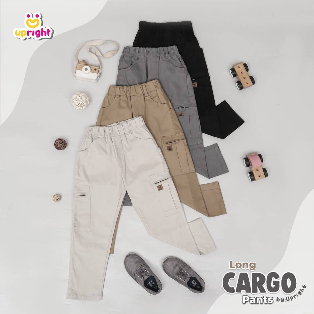 Celana Panjang chinos anak Long Cargo pants by Upright