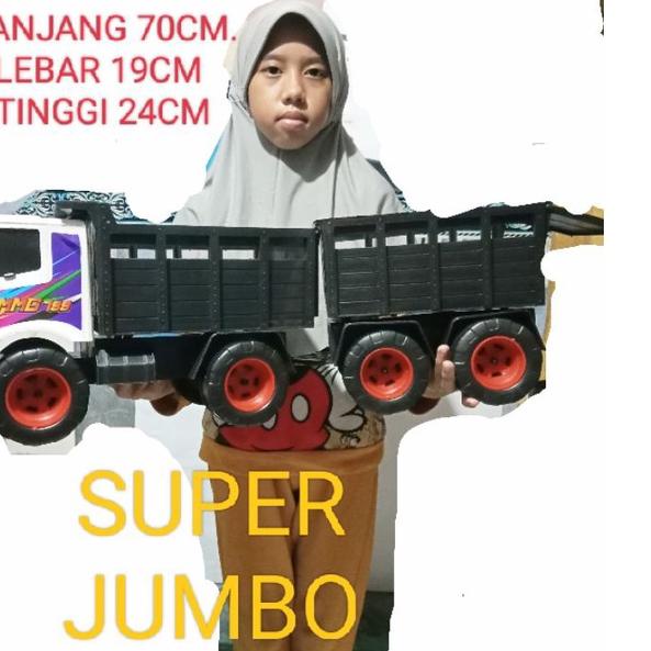 ➫ OBRAL MURAH.... MAINAN MOBIL ANAK2 TRUK GANDENG SUPER JUMBO ➥