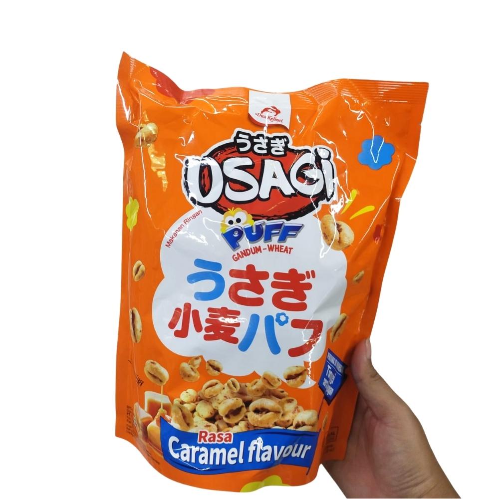 

Usagi Puff Dua Kelinci 64gr Snack Makanan Ringan Rasa Caramel Cemilan