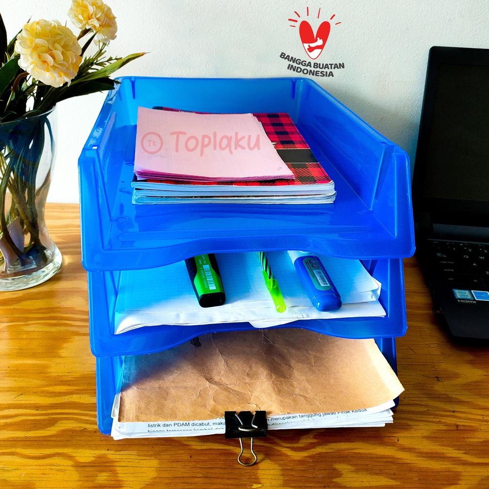 

Promo Topla Rak Kertas Hvs Dokumen Meja Kantor 3 Susun F4 Folio Belajar Kantor Laci Minimalis Kerja Document Letter Organizer 2 4 5 6 Tingkat Tempat File Plastik Paper Tray Atk Mini File Susun Dokumen Kantor Paper Organizer File Organizer Minimalis Serba