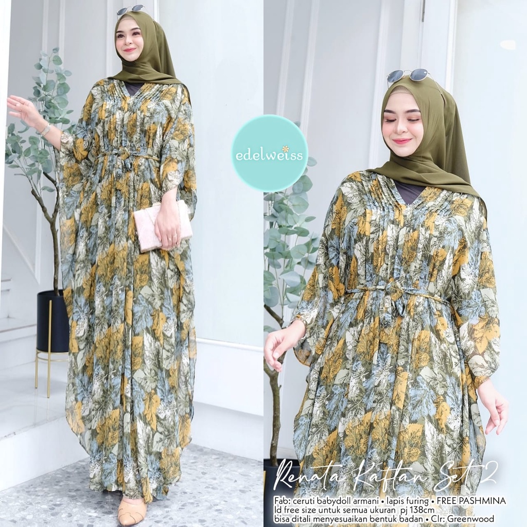 Dress Renata Kaftan Set 2 BY EDELWEISS