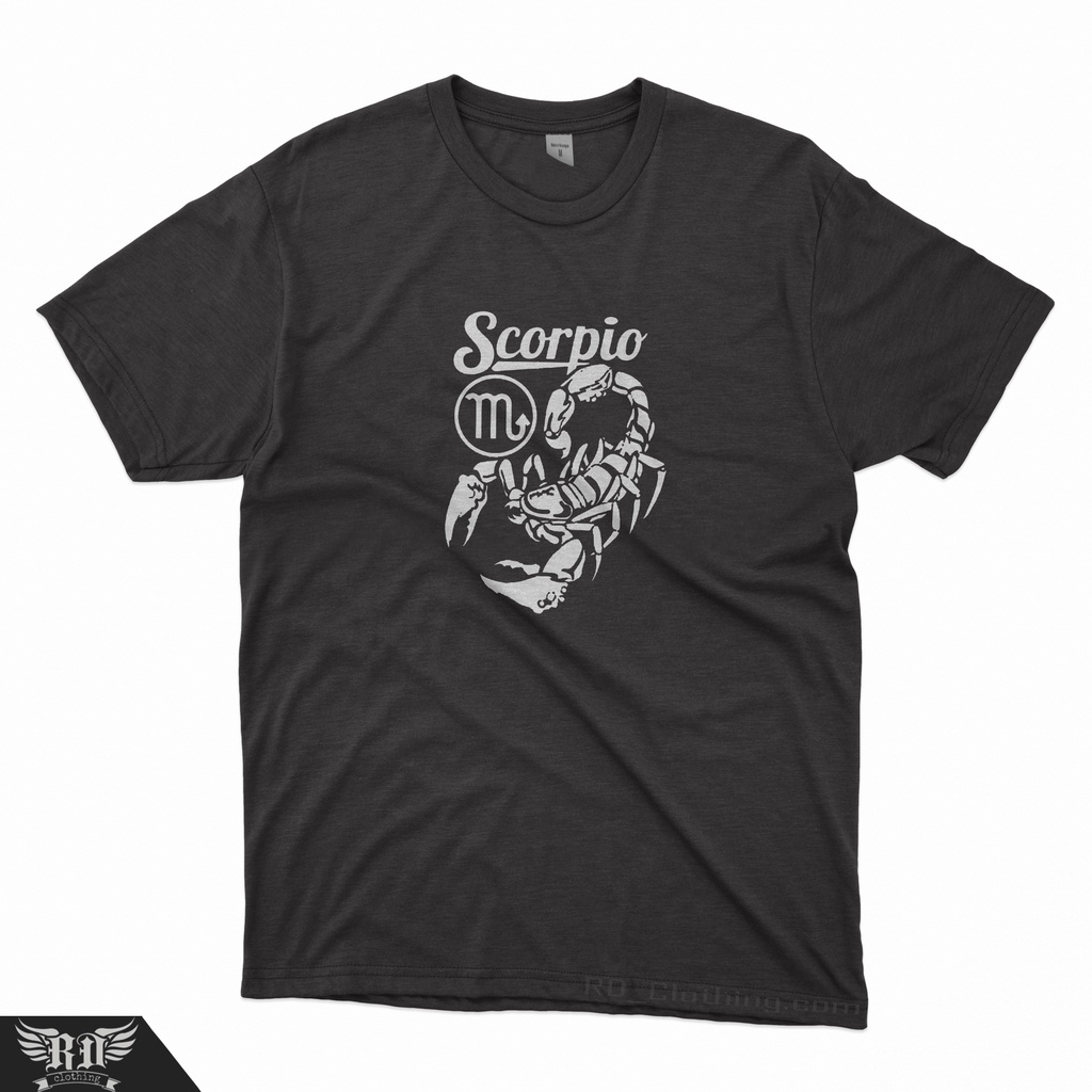 Baju Kaos Distro Original Zodiak Zodiac Scorpio