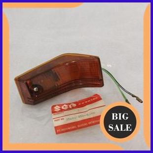 Lampu Mika Sein sen riting depan lampu assy KANAN Suzuki RC100 RC 100 Bravo ORIGINAL 35601-35443L000