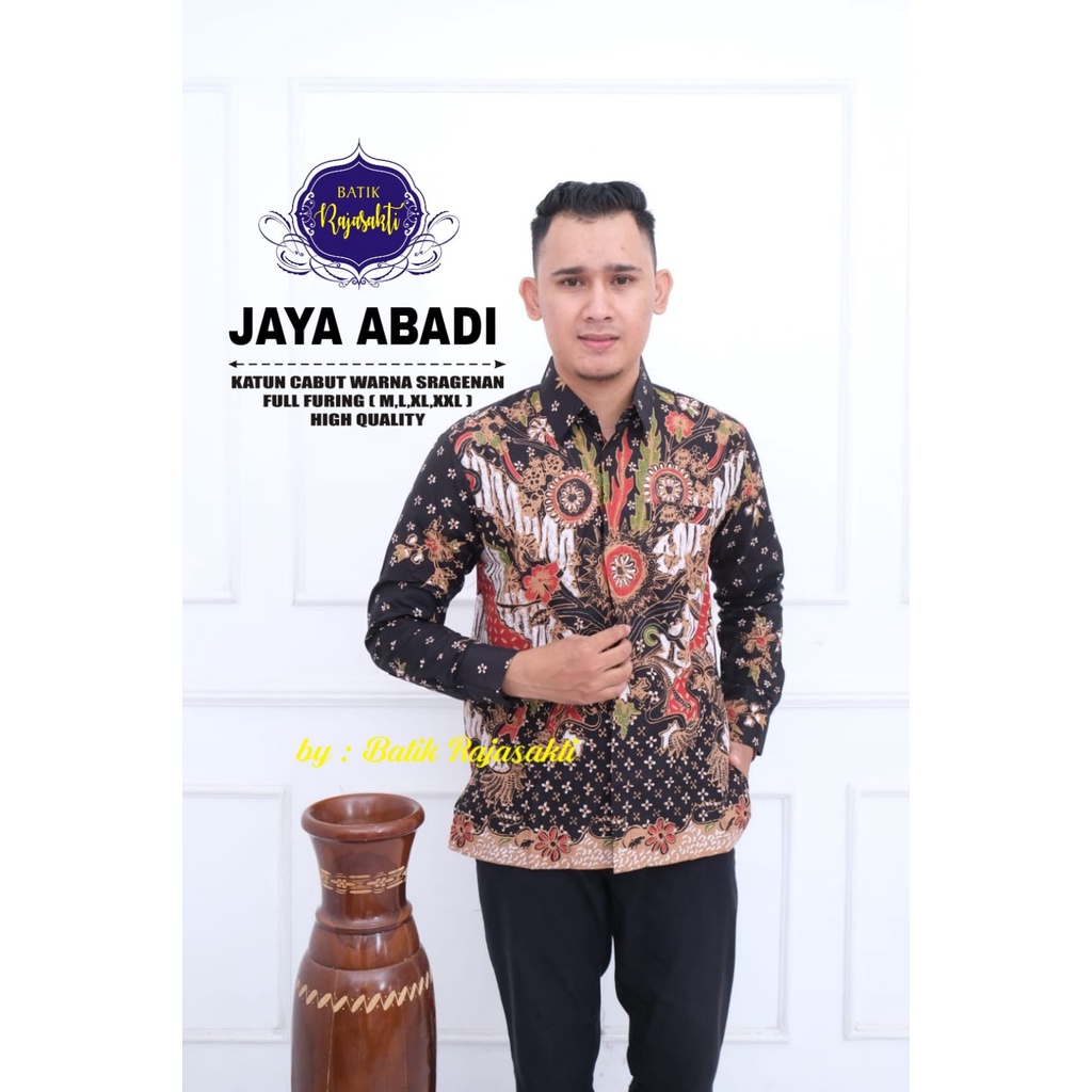 JAYA ABADI RAJASAKTI KEMEJA BATIKSOLOAMANAH LENGAN PANJANG PENDEK LAPIS FURING PREMIUM KATUN HALUS GARUDA COLET PORBOWASESO ZAQIANDRA DUO ALBIRRU PUNDAK QUSYAIRI ALTAMIS BIRU DUO BRAHMA BIRU BAHRAN DHIAULHAQ DAMAR LANGIT MADUKARA JIWATRENTEM MACAM KUJANG