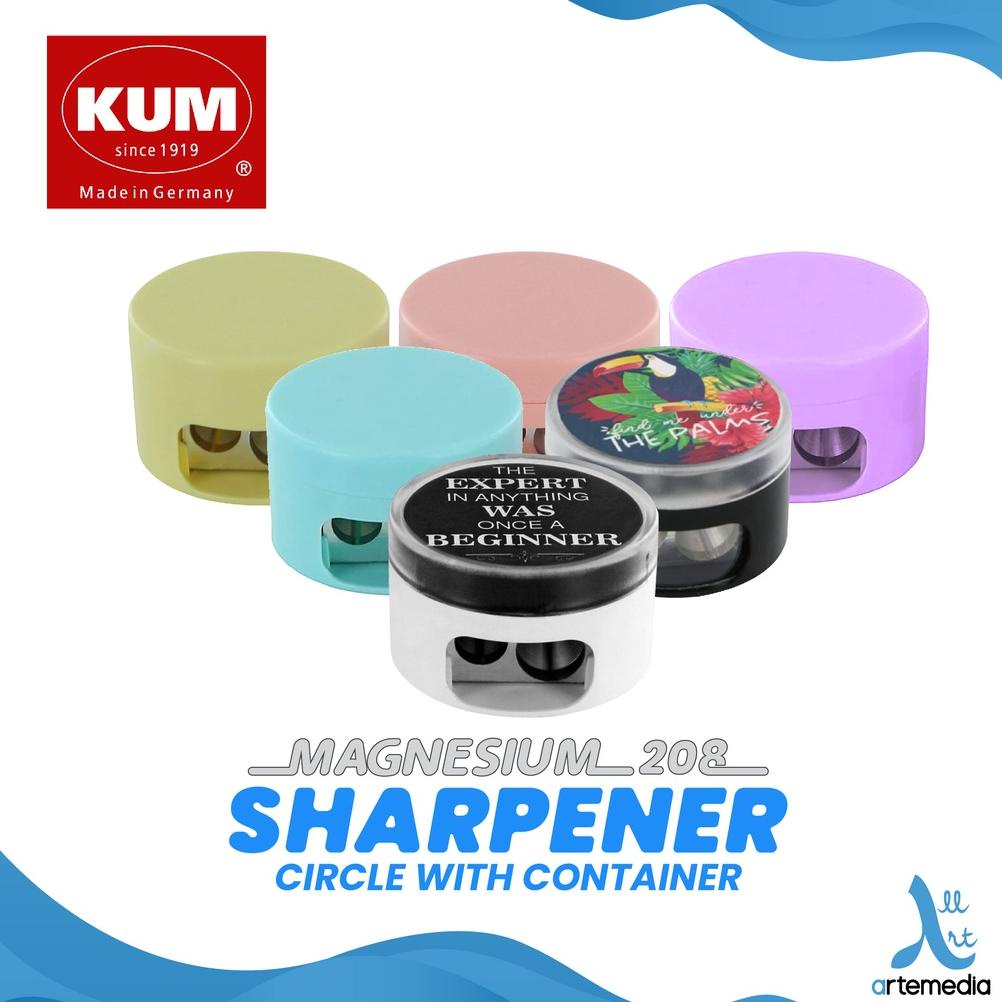 

Rautan Pensil KUM Sharpener Magnesium 208 Circle Container