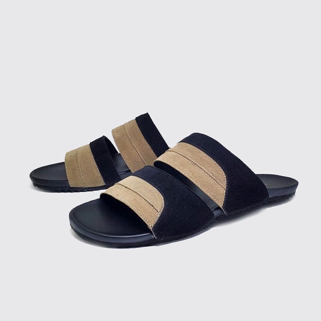 BERNARD FOOTWEAR BIG SIZE | Sandal Pria Ukuran Besar Jumbo 43-44-45-46-47 / Sendal Flat Casual Cowo Classic