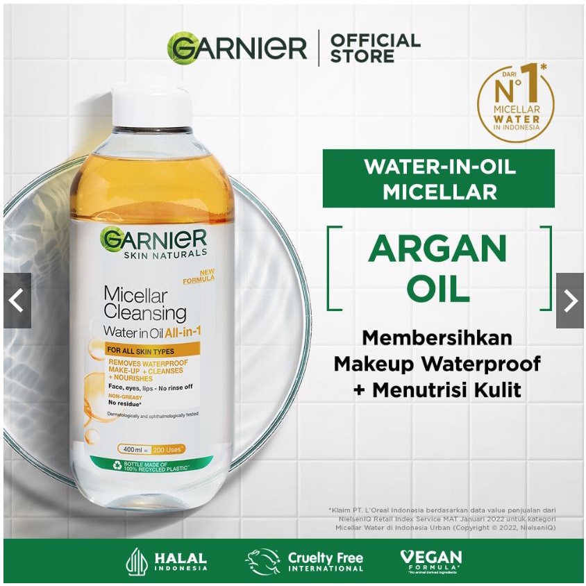 Garnier Micellar  Cleansing Water 125 ml