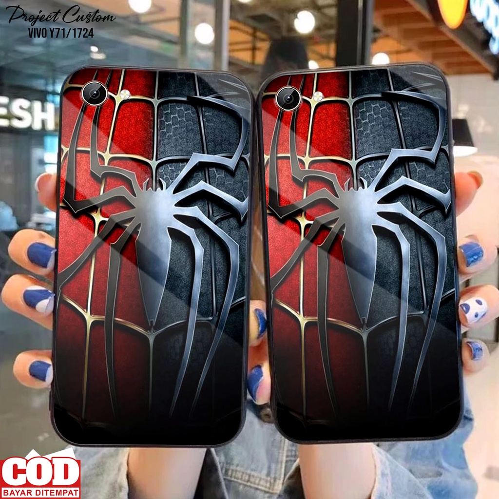 Case Vivo Y71 / Vivo 1724 - Casing Hp Vivo Y71 / vIVO 1724 Terbaru [ SPDRMN-04 ] Silikon Hp Vivo 172