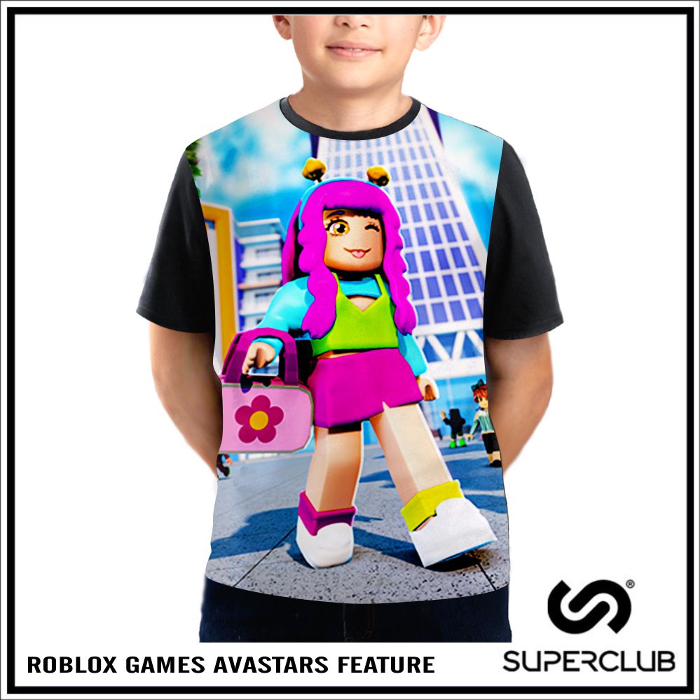 Kaos Anak ROBLOX GAMES AVASTARS FEATURE Kaos Game Anak ROBLOX | SHOPLAB