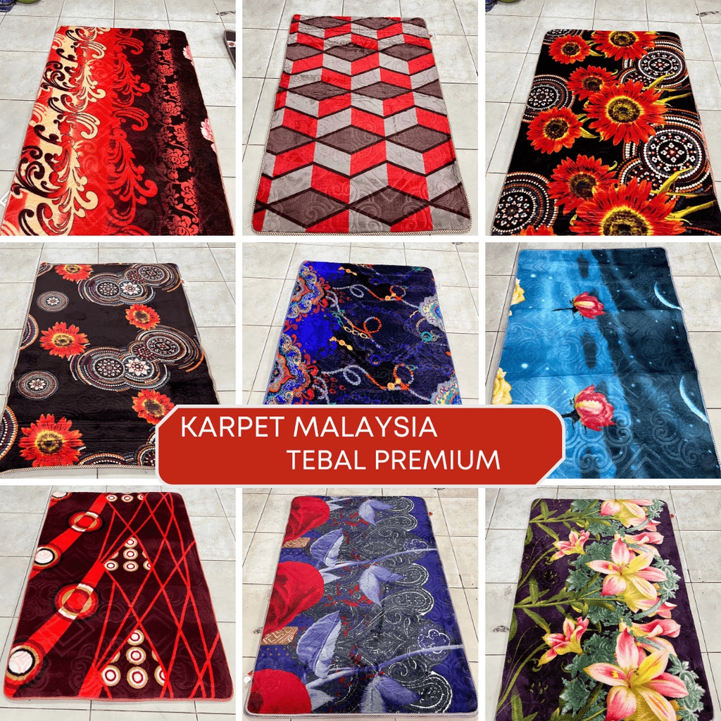 AMBAL MALAYSIA MOTIF IMPORT PENTHOUSE TEBAL PREMIUM 90X130