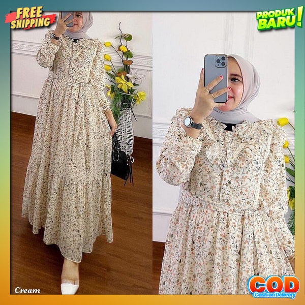 Games Kekinian Murah Bsju Games Lebaran Pakaian Wanita Syari Baju Gamis Gsmis Perempuan Dewasa Premi