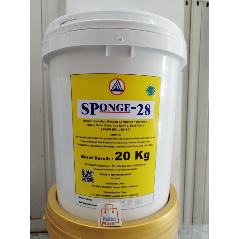 

Sponge 28 / Cake Emulsifier Repack