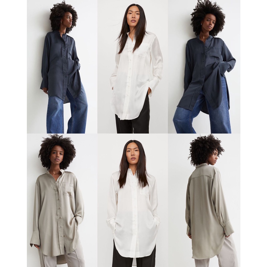 H&amp;M Oversized Tunic Shirt