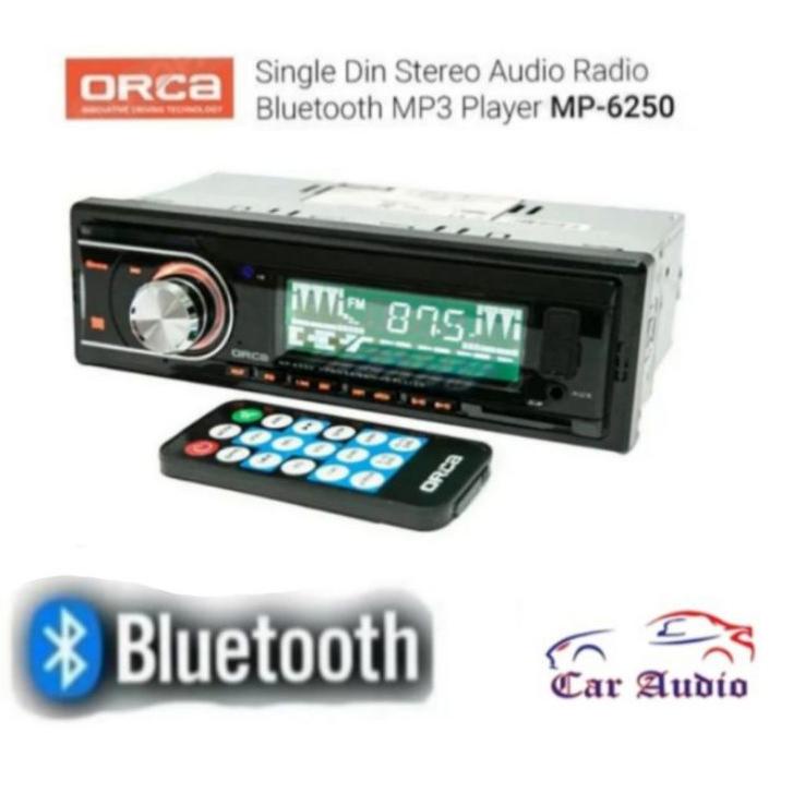 ☏ Tape Mobil Mp3 Bluetooth ORCA Mp 6520 Mp3 ORCA Bluetooth ORCA Single din Bluetooth ♫