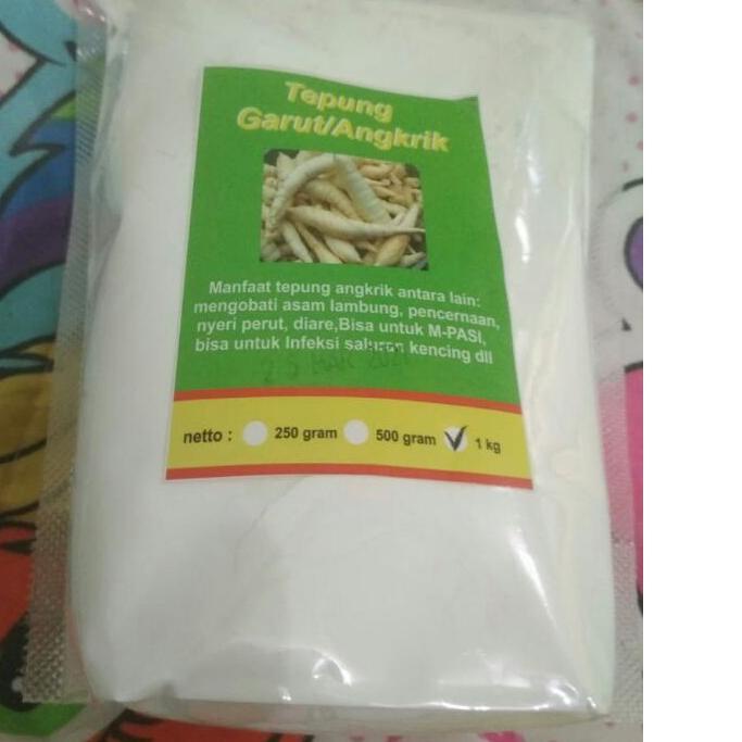 

♖ (READY) TEPUNG GARUT/AROOWROOT/PATI ASAM LAMBUNG - 1 KG ☇