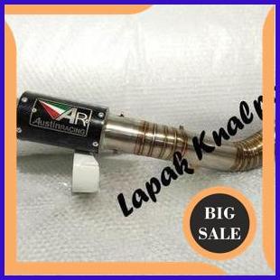 Knalpot Austin Carbon Slip On For Kawasaki Z800 - Z900 - Z1000 Pemasangan Plug And Play 1M4R23 limit