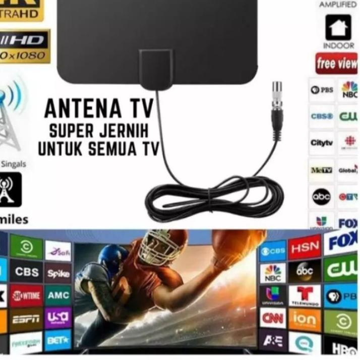 ✨BIG SALE✨ Antena TV Digital Indoor TV Led Dan Tabung Kualitas Terbaik / Antena Digital UHF VHF gas 