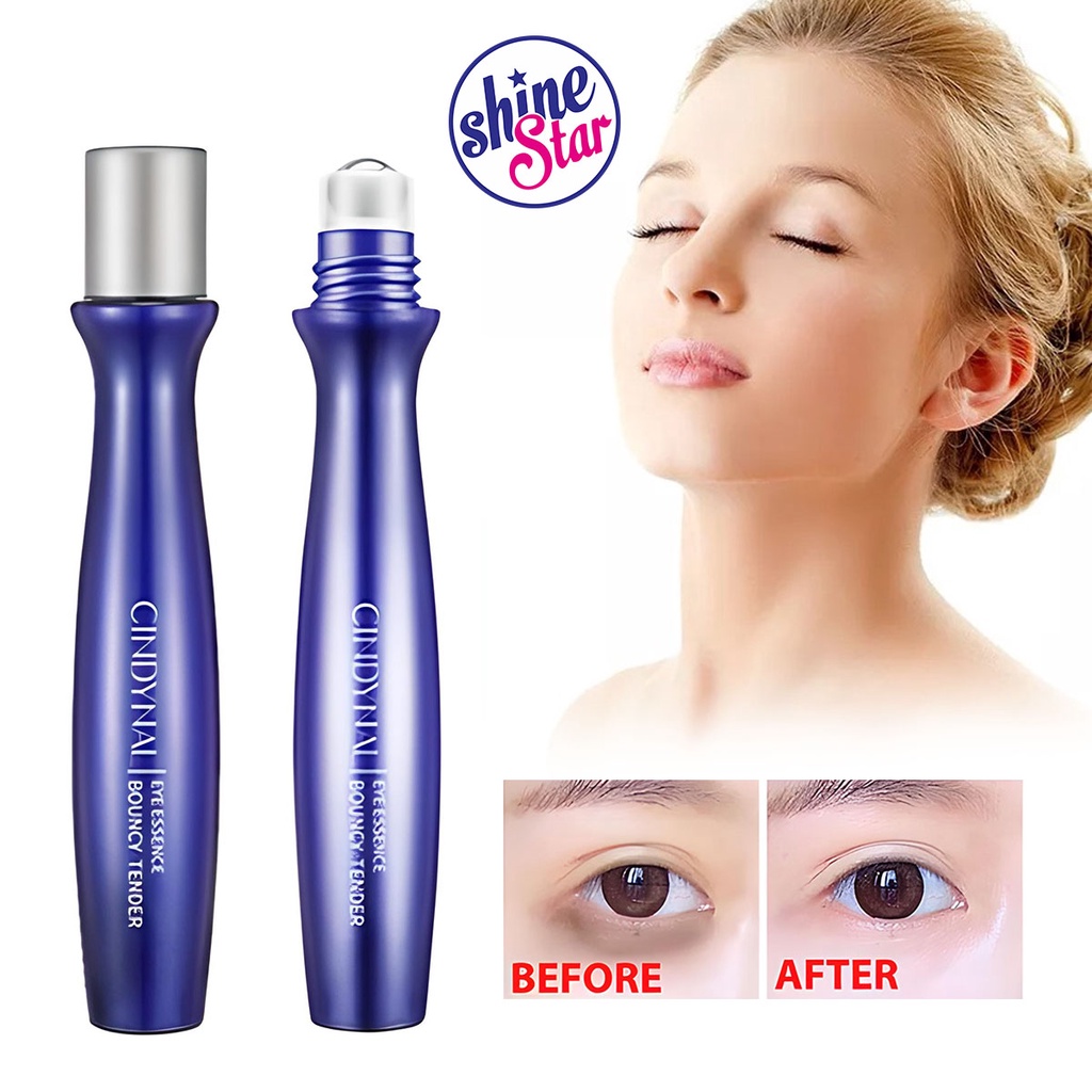 SHINE STAR - [ COD ] CINDYNAL Serum Mata Eye Serum Bright Eyes Roll Menghilangkan Kantung Mata Panda