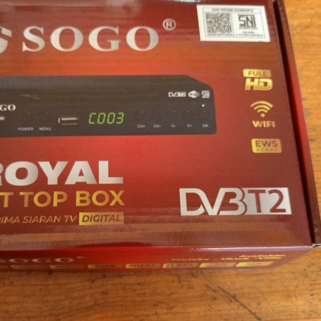 ♥ PROMO SET TOP BOX TV DIGITAL  MURAH SOGO ROYAL ➤