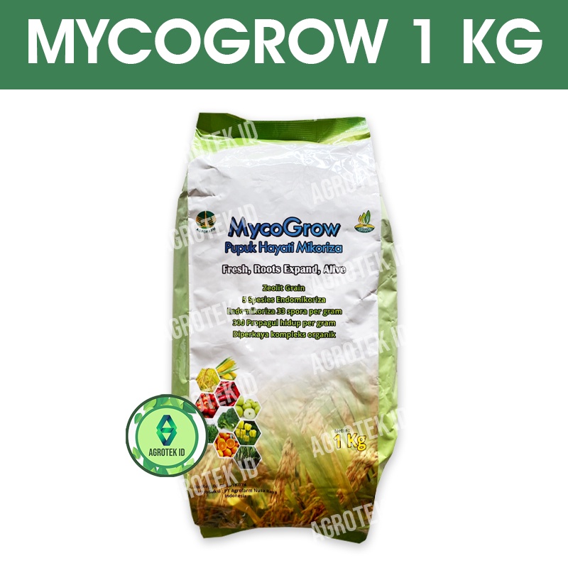 Mycogrow 1 Kilogram Pupuk Hayati Mikoriza