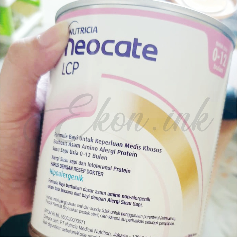 Kaleng bekas susu formula Neocate 400 gr| kaleng bekas | 400 gr