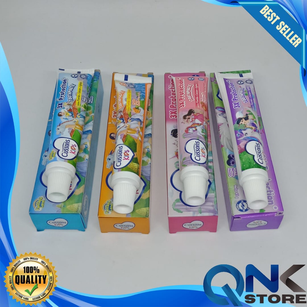 Cussons Kids Toothpaste 45gr l Pasta Gigi Anak l Odol Anak