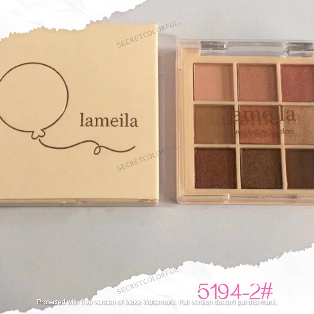 lameila palet eyeshadow sembilan warna