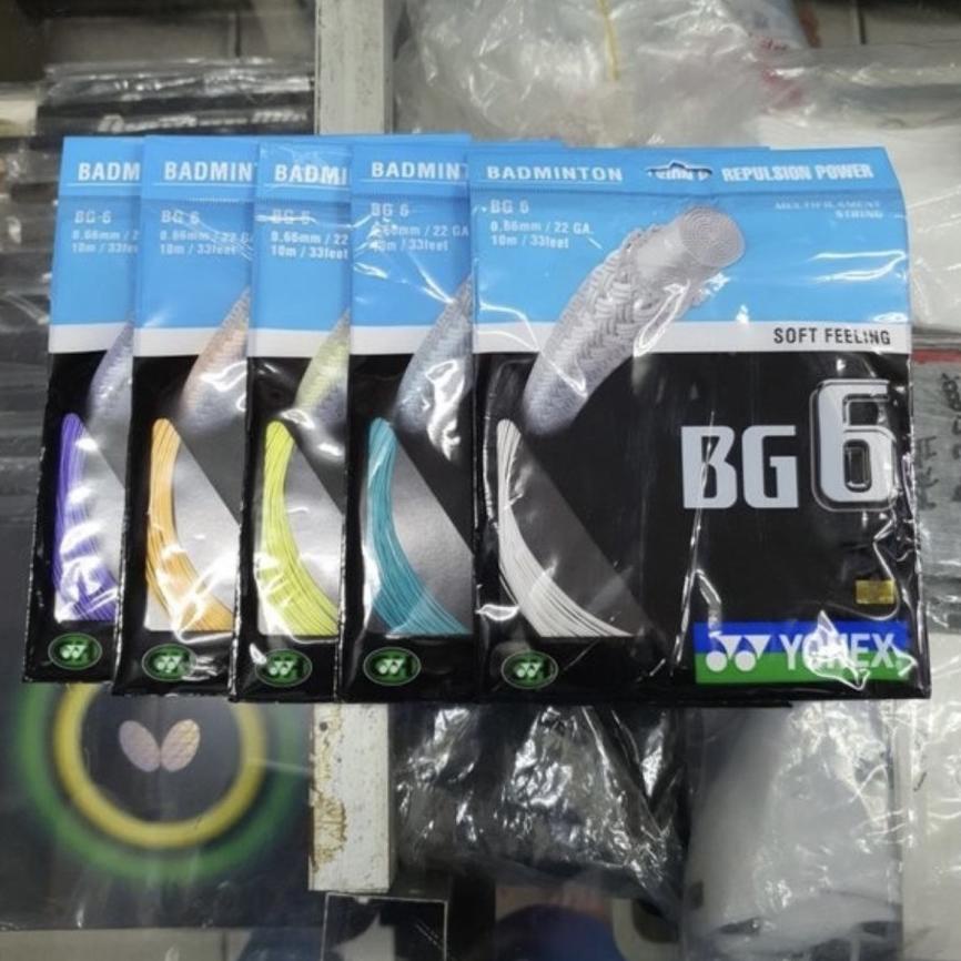 TREN TERBARU Senar Bton Yonex bg6 Ch bg 6 kode CH ORINAL LISENSI CHINA ORI