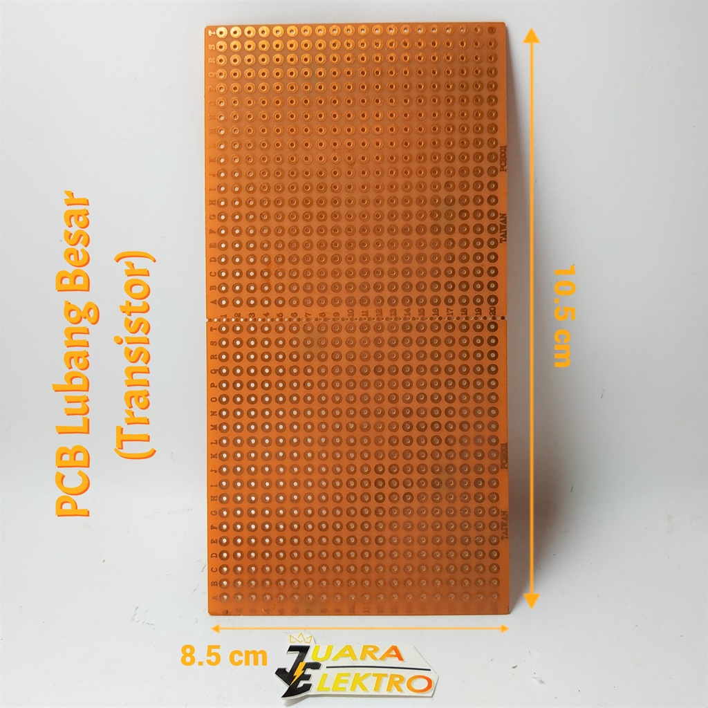 PCB Titik Lubang Besar (Transistor) | PCB Transistor Titik Besar Untuk Kaki Transistor