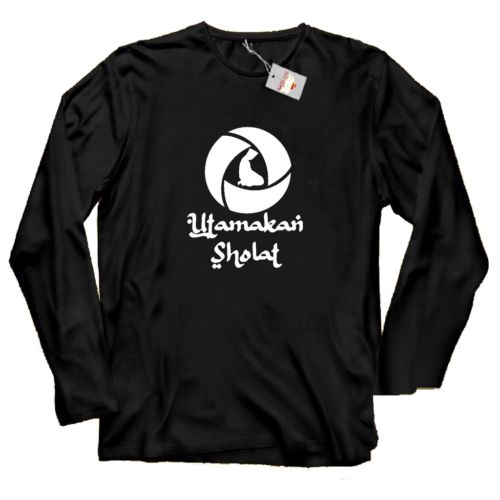 SANTRI UTAMAKAN SHOLAT KAOS PRIA DAN WANITA KAOS SANTRI // KAOS SANTRI SALAFI // KAOS DAKWAH // KAOS