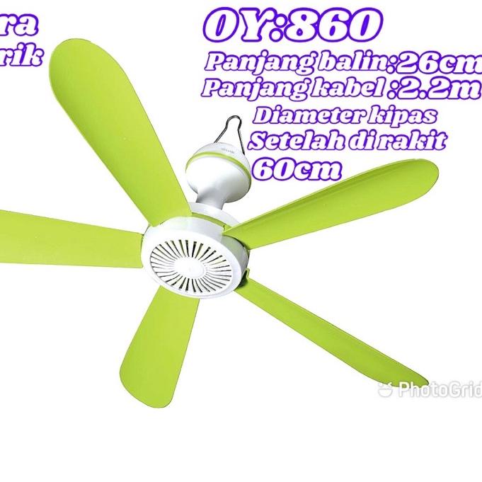 ➪ KIPAS GANTUNG OUYASHI 25W 860 ➣