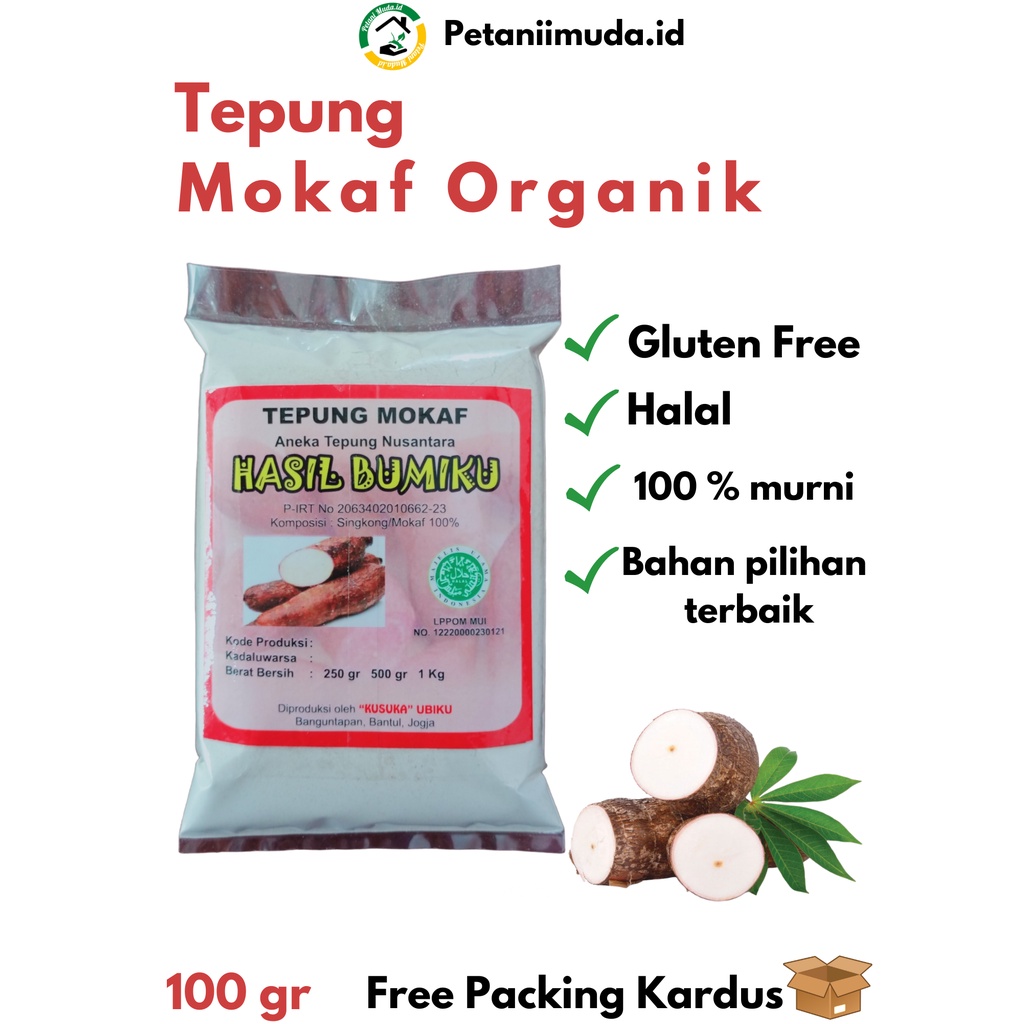 

Mokaf Organik 100 GRAM/Modified Cassava Flour/Tepung Mokaf Organik kemasan 100 GRAM/Tepung Mocaf Organik kemasan 100 GRAM/Mocaf Powder 100 GRAM/Mocaf Flour 100 GRAM/Mokaf bubuk kemasan 100 GRAM/Bubuk Mokaf kemasan 100 GRAM
