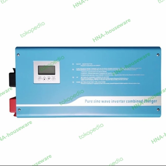 Inverter hybrid 3000 watt 48V trafo low frequency pure sine wave UPS