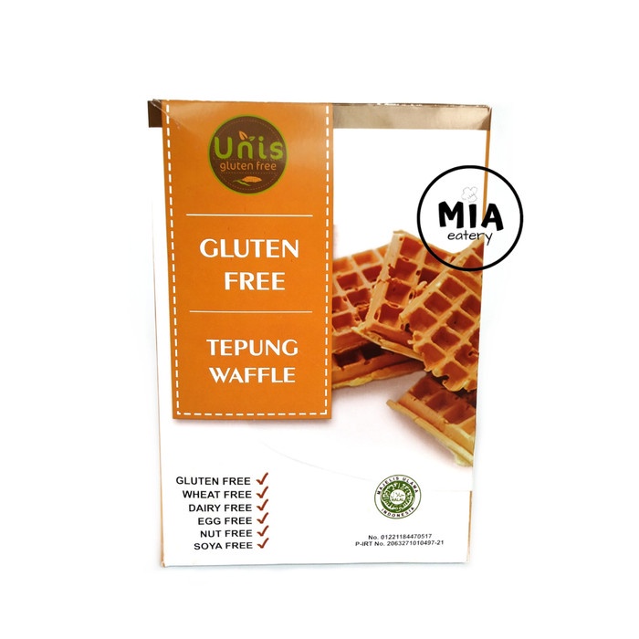

COD- Tepung Waffle UNIS Gluten Free Premix wafel pancake