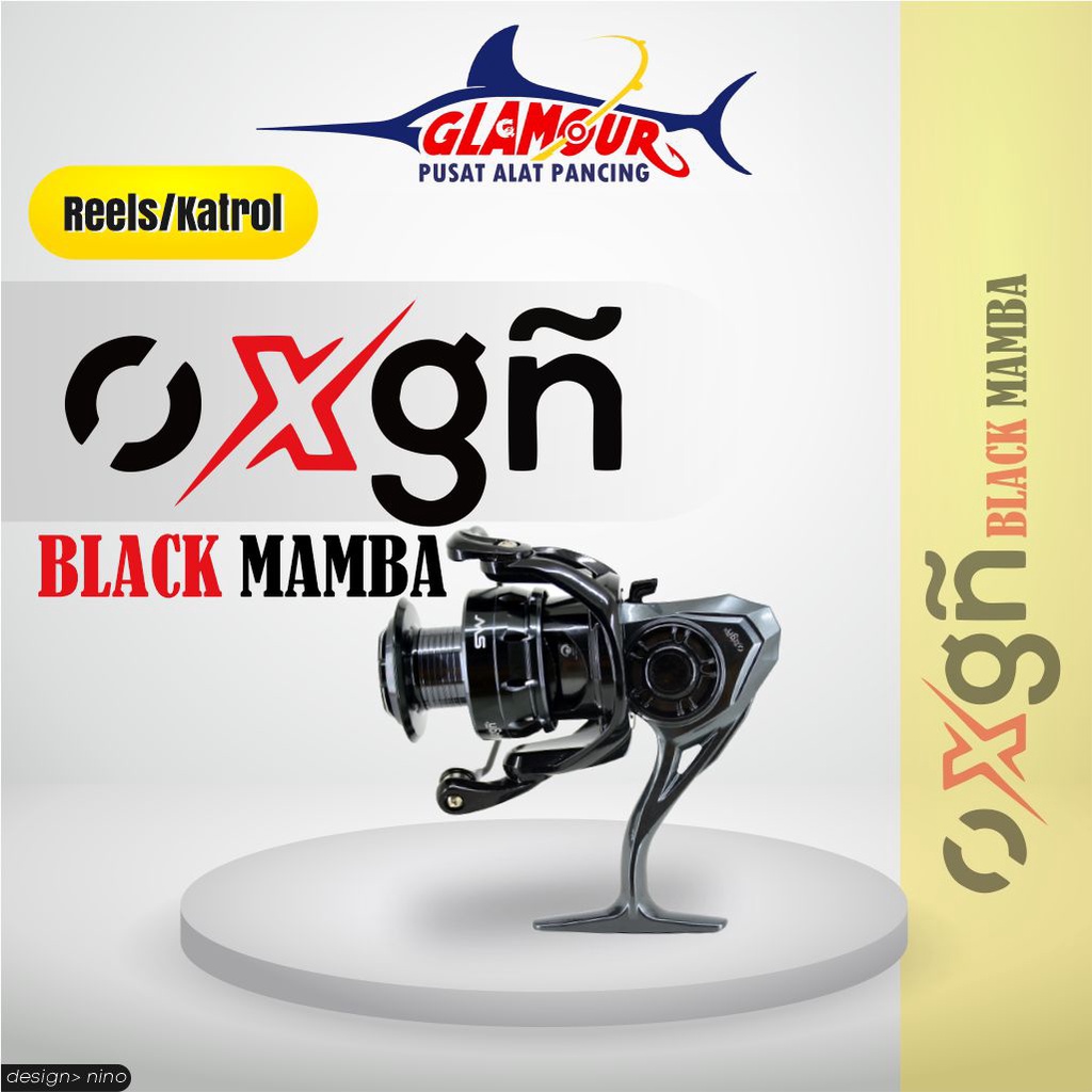 REEL SPINING OXGN /KATROL OXGN / OXGN BLACK MAMBA 1000-2000-3000-4000