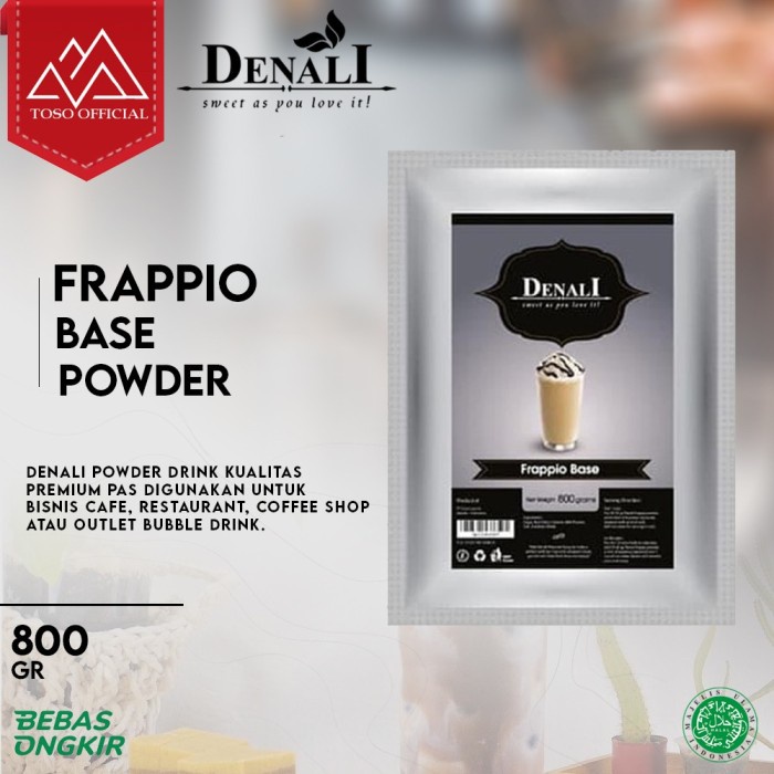 

[Powder Drink]-Aneka Rasa Denali Frappe Powder Flavoured Frappio Base Bubuk Minuman