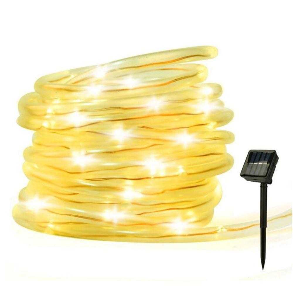 (BISA COD) FTIHSHP ANBLUB Lampu Hias String Lights Solar Power Waterproof 50 LED 7 Meter - HS-33